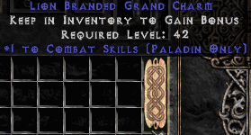 Paladin Combat Skill Grand Charm